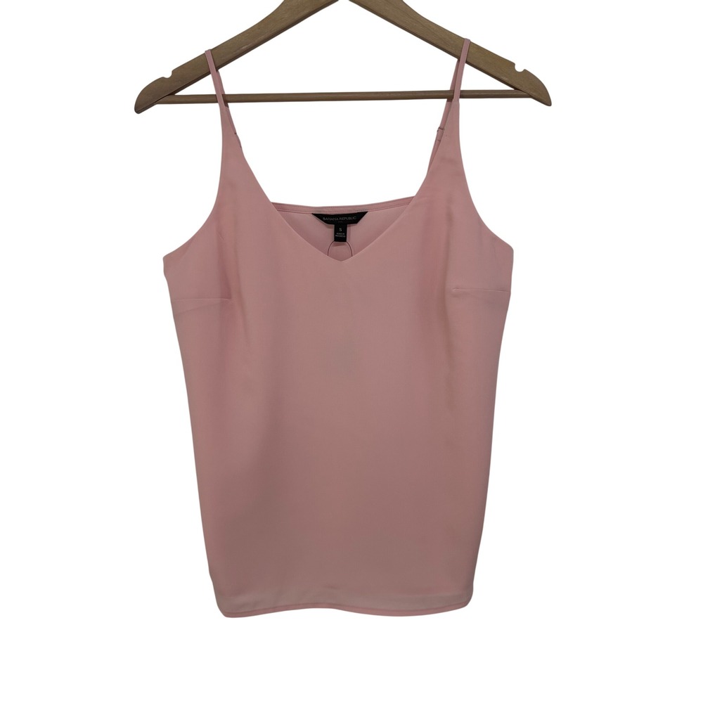 Banana Republic Pink Sweetheart Cami Top Shell S Balletcore Coquette Dainty